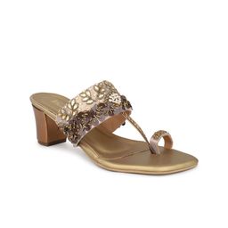 Inc 5 Embellished Open Toe Block Heels image 2