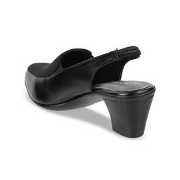 Mochi Pointed Toe Block Pumps With Backstrap image 4