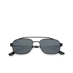 Vincent Chase Unisex Grey Lens & Black Square Sunglasses with Polarised and UV Protected Lens image 3