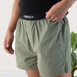 DAMENSCH Men Printed Ultra-Light Cotton Regular Fit Inner Boxer-picture-24
