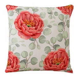 Jamio Firati Red & White Set of 2 Square Cushion Covers image 3