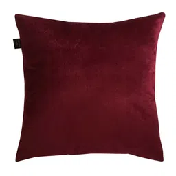 Lushomes Maroon & Orange Set of 2 Abstract Square Cushion Covers image 3