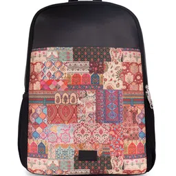 ZOUK Printed Backpack with Compression Straps image 3