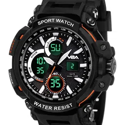 V2A Men Black Dial & Straps Analogue & Digital Multi Function Watch V2A-1708 image 5