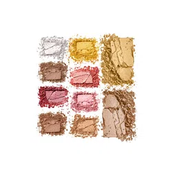 Half N Half Makeup Kit 10 in 1 Eyeshadow & Highlighter - Multicolor Palette - 03 image 2