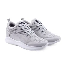 Bxxy Men Height Increasing Flyknit Textile Lightweight Non-Marking Running Shoes image 5