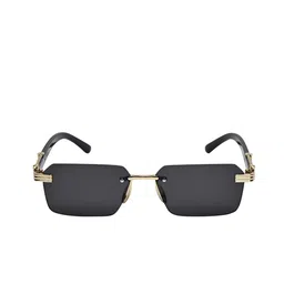 GARTH Unisex Rectangle Sunglasses with UV Protected Lens image 5