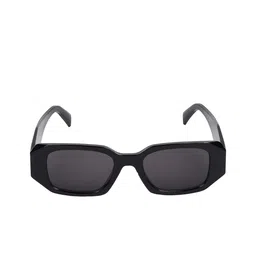 GARTH Unisex Lens & Rectangle Sunglasses With UV Protected Lens GRT_PRADA_BLK image 3