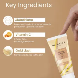 GLAMVEDA Set of 2 Glutathione 24k Gold Face Wash - 100 ml each image 5