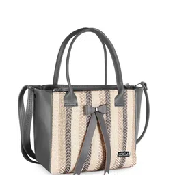 LOREM Textured Structured Handheld Bag image 3