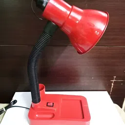 SPARK WORLD Red Acrylic Quirky Bell Shaped Table Lamp image 2
