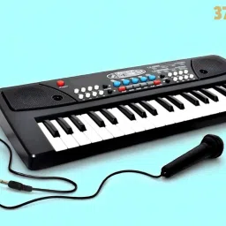 37-Key Musical Piano Keyboard with Microphone 430A1 Song Record Feaure_U64-image-82