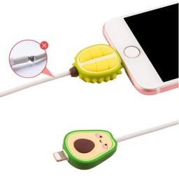Litvibes Set of 2 silicon cables & earphone protectors,cute & designer charging wire sleeve,cord protection,cable savers compatible with android usb,Type-c and iphone charging cables- (Random designs) image 1