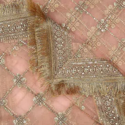 Dupatta Bazaar Ethnic Motifs Embroidered Dupatta with Sequinned image 3