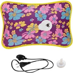 Electric Hot Water Bag with Heating Pad Joints, Periods Pain Relief Warm Bag Electrical 1 L Hot Water Bag-image-43