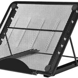 venimall Metal Mesh Laptop Stand Tablet Stand Universal Size Adjustable Laptop Stand-17