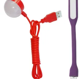 Flipkart SmartBuy Portable and Flexible for Notebook, Laptop, Power Bank Combo set of 1 USB Magnate Bulb with 1.5 meter long wire And1 Led Light-11