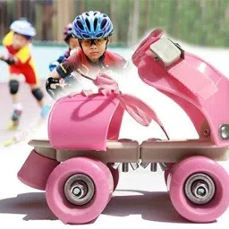 Adjustable Roller Skates Adjustable Size&Front Break Outdoor Toy(1Pair)-14
