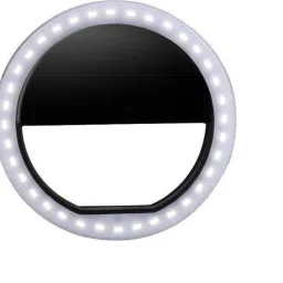 Gabbar Portable Selfie Beauty LED Ring Light for Smartphones,Tablets iPhone, Android & iPad Series (BLACK) Ring Flash-13