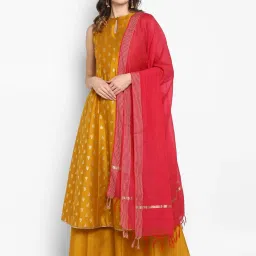 Women Poly Silk Kurta Palazzo Set-image-50
