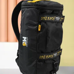 40 L Gym Duffel Bag - Hybrid Gym Bag cum Backpack, Duffle Bag - Black-image-87