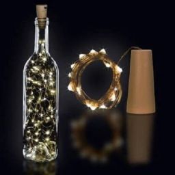 20 LEDs 1.98 m Yellow Steady Bottle Rice Lights-image-49