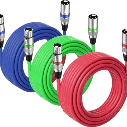 XLR Cable Male to female (Pack of 03, 10M) XLR CABLE-image-24