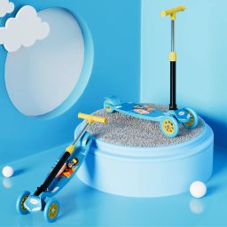 LLKS01 Foldable Kick Skating Cycle|Skate Scooter for Kids(Max User Weight: 50Kg) Kids Scooter-image-90