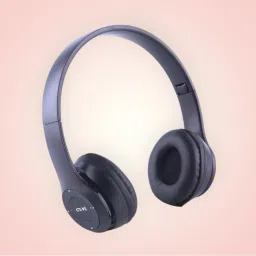 Sleek Bluetooth Headset with Integrated Mic for Portable Audio._Q2 Bluetooth & Wired Headset-image-110