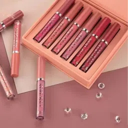 CVB Handaiyan Set Of 6 Waterproof & Long lasting  Liquid Matte Lipsticks-15ml each image 2