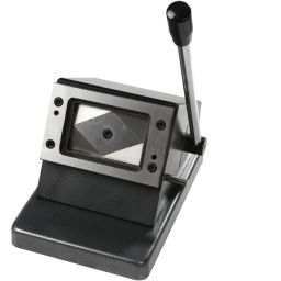Heavy Duty PVC ID Card Die Cutter Full Metal Body Photo Die Cutter-22