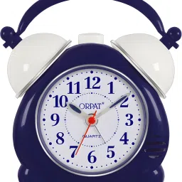 Analog Telephone Blue Clock-1