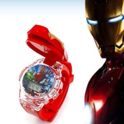 Kids Round Digital Watch Digital Watch - For Boys & Girls KIDS_DIGI-WTCH-243-Red-image-74