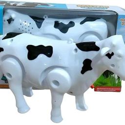 Cow Toy for Kids, Moving Toy for Children, Just Rotate Key Then Release The Toy-16