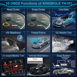 xpr3ss KINGBOLEN EDIAG OBD2 Scanner YA-101 Auto Code Reader Diagnostic OBDII Scanner OBD Reader image 5