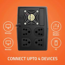 artis Powersafe 1500VA 230 V Line-interactive Tower Model UPS with Overload Protection 4 Outlet Plugs image 4