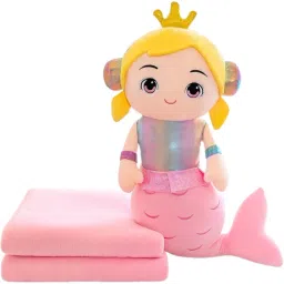 Beautiful Mermaid Plush Toy, Jalpari Soft Toy - 30 cm-image-78