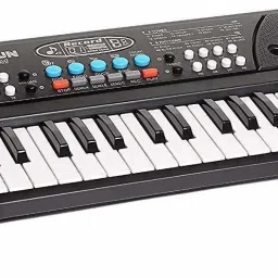 Piano Keyboard Girls Boys Beginners, Birthday Gift Item - Multicolor Piano Kids Piano 37 Keys Music Piano Keyboard with Microphone for 4-15 Years Old Analog Portable Keyboard-17