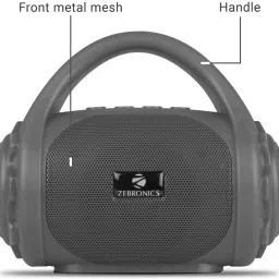 ZEBRONICS PSPK9 (County) with Built-in FM Radio ,Aux input 3 W Bluetooth Speaker image 4