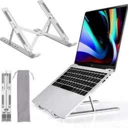 SWAURSAHA SWAURSAHA LAPTOP STAND Portable Laptop Stand with Adjustable Height and Overheating Protection Laptop Stand-picture-17
