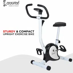 cockatoo CB01 Belt Drive Mechanism With LCD Display Upright Stationary Exercise Bike image 2