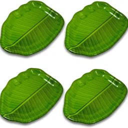 Melamine Snacks Plates: Stylish Melamine Designer Quarter Plate-Small Plates Quarter Plate-image-1