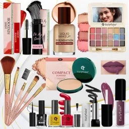 Curlytales Makeup Kit For Women Full Kit Holiday Set Include Eyeshadow Compact Etc-CT#331-19