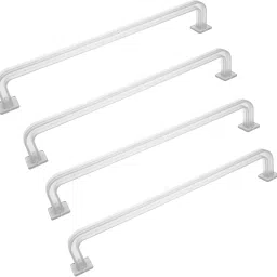 ABS Square Towel Rod 21 Inches (Pack of 4) Clear Towel Holder-image-33