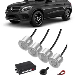 VS397 Silver Car Reverse Parking Sensor with LED Display 4 Sensor V397 Parking Sensor-image-42