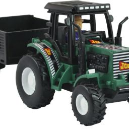 Tractor With Trolley | Opening Trolley Lock |Farm Tractor | No Remote Or Battery |Miniature Scaled Models-image-37