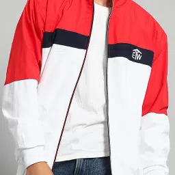 Men Colorblock Casual Jacket-image-70