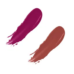 ForSure Set of 2 Matte Me Ultra Smooth Lip Cream 5 ml Each - Magenta & Nude image 4