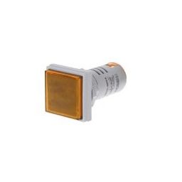 Yellow 20-75Hz 22mm AD16-22DSHZ Square Cover LED Hertz Meter Indicator Light-10