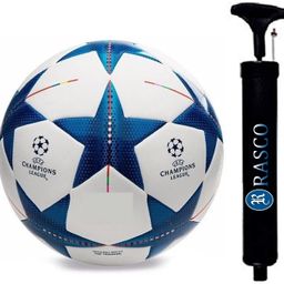 rasco COMBO BLUE STAR FOOTBALL WITH AIR PUMP Football - Size: 5-picture-2